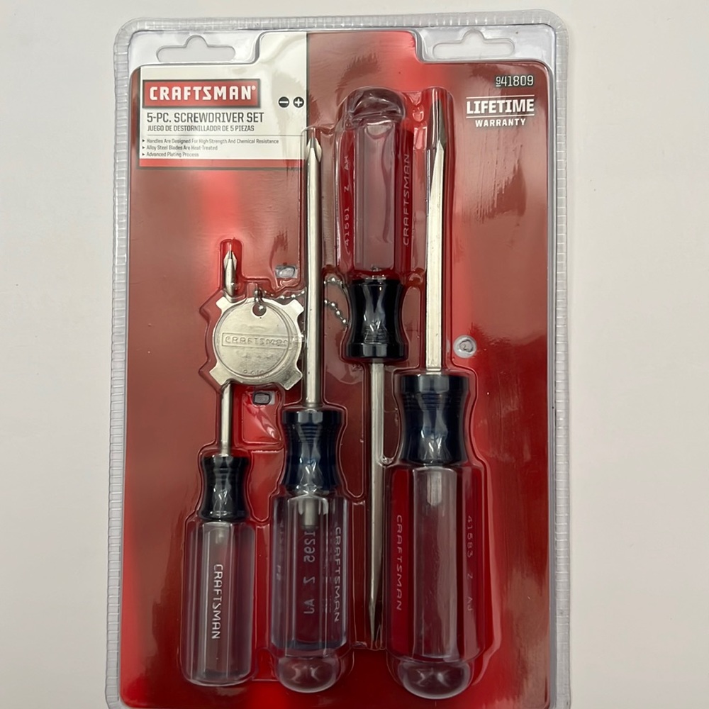 Screwdriver Set - 5 pc Craftsman